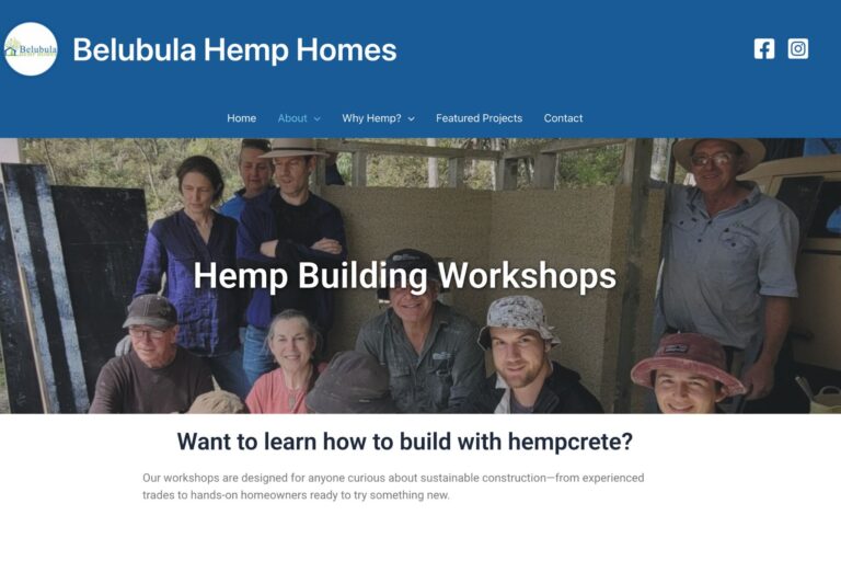 Hemp Building Workshops​_Belubula